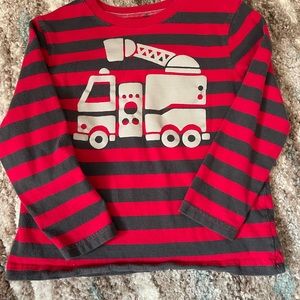 Jumping Beans 4T fire truck long sleeves